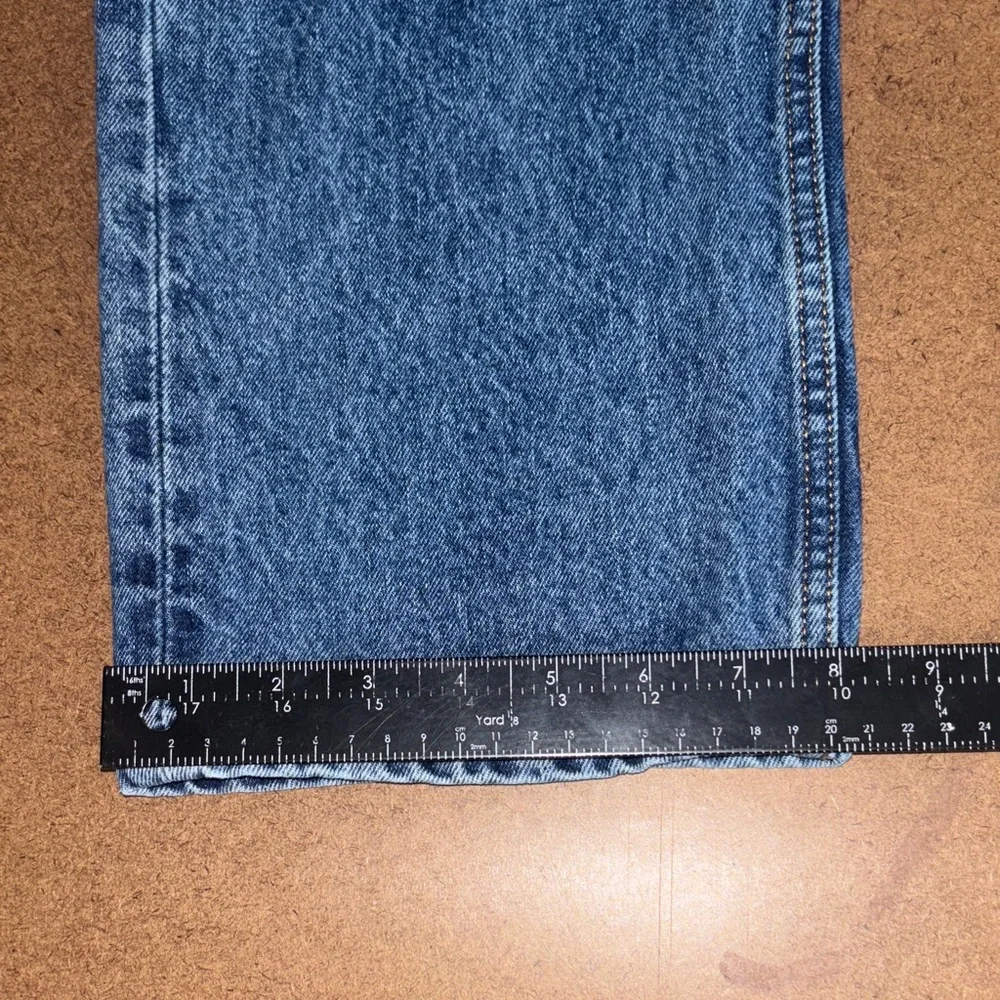 Levi's 505 Men's 36x32 Relaxed Back Pocket Jeans - Blue Denim - Picture 7 of 13